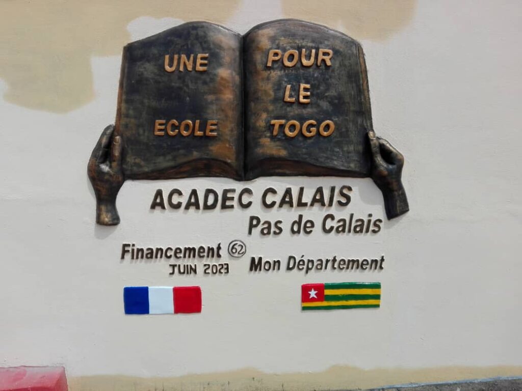 Memorium du projet une école pour le Togo